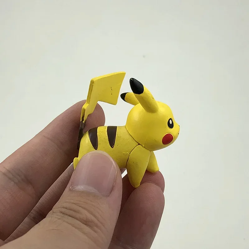 Pokemon Pikachu Anime Figure PVC Doll Running Collection Ornament Boy Girl Kawaii Cute Pendant Children Toys Birthday Gifts