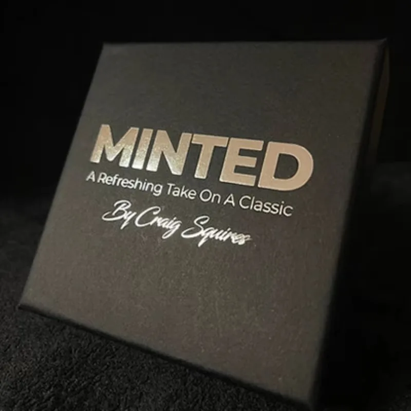 Minted By Craig Squires Close-Up Magic Tricks, Street Magic Props, Matchbox Classic, Puneveness Magia, Gimmick Icidal Voltage, Mentalism