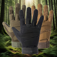Outdoor Tactical Gloves Full Finger Protection Hunting Hiking Sports Gloves Airsoft Combat Paintball Shooting  Fingerless Gloves