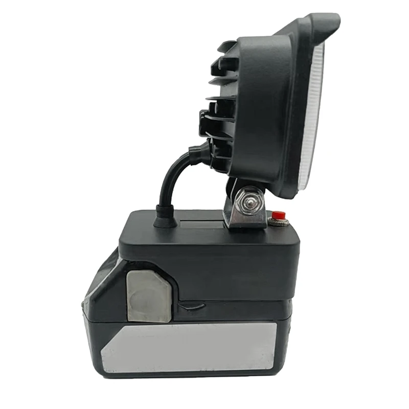 Черный светодиодный преобразователь света для преобразования литиевой батареи Hitachi 18 В для высокопроизводительного светодиодного рабочего освещения