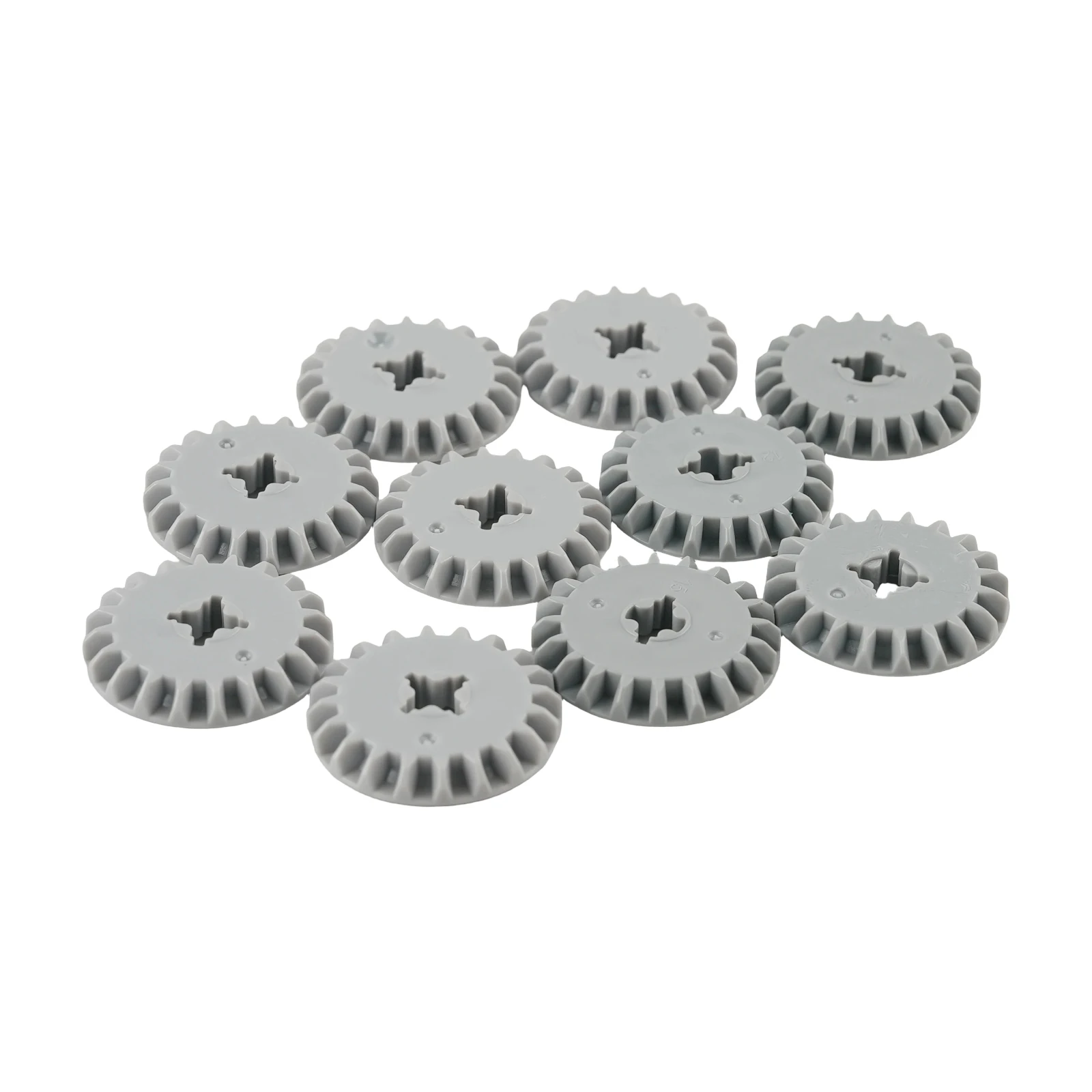10PCS 20-Tooth Gear Building Blocks 32198 MOC Technocal Replace Parts DIY Modified Toys Cars Accessories 6031962