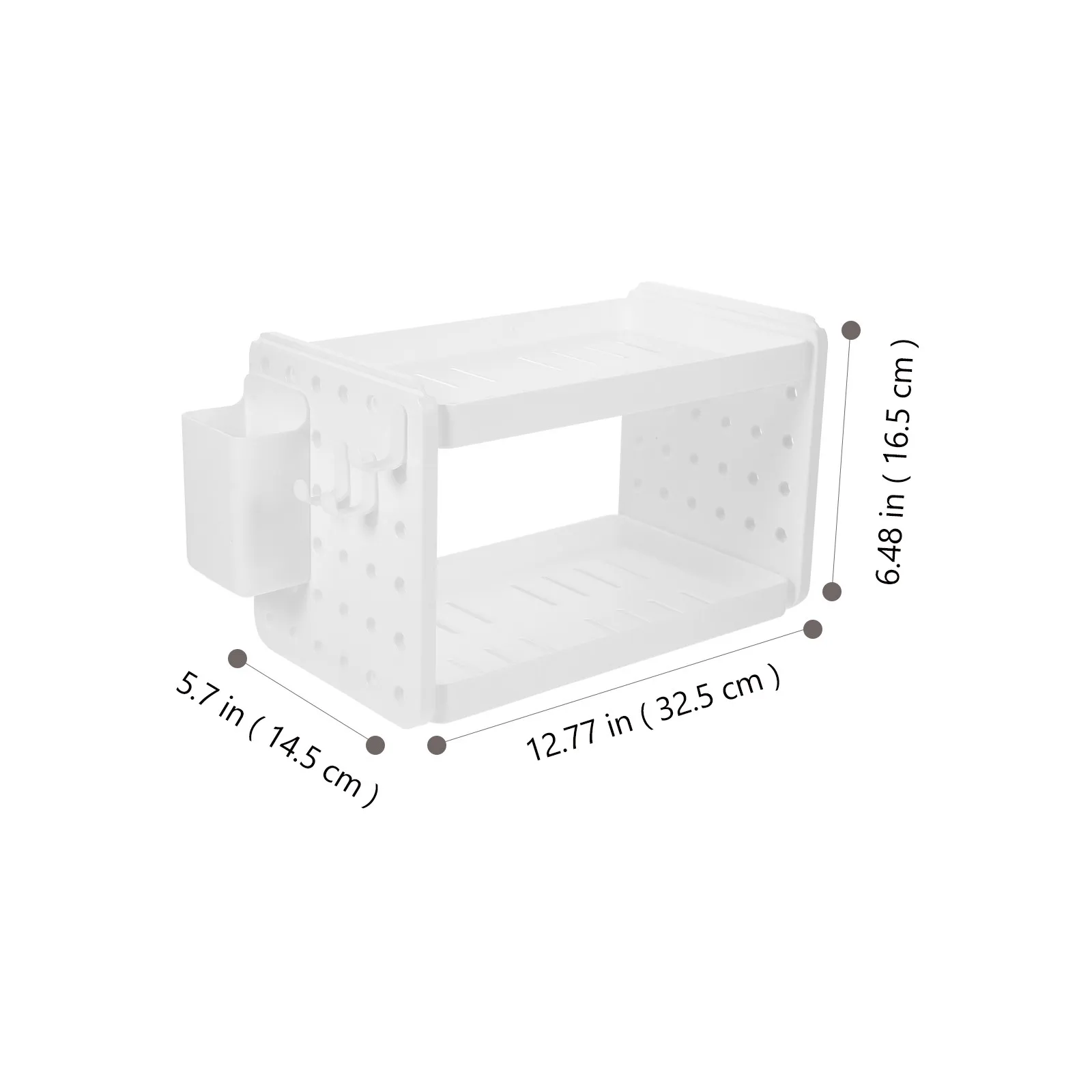 Vertical Desktop Organizer for Books Magazines Files and Folders Modern Stylish Desk Shelf for Home Office Dormitory Space