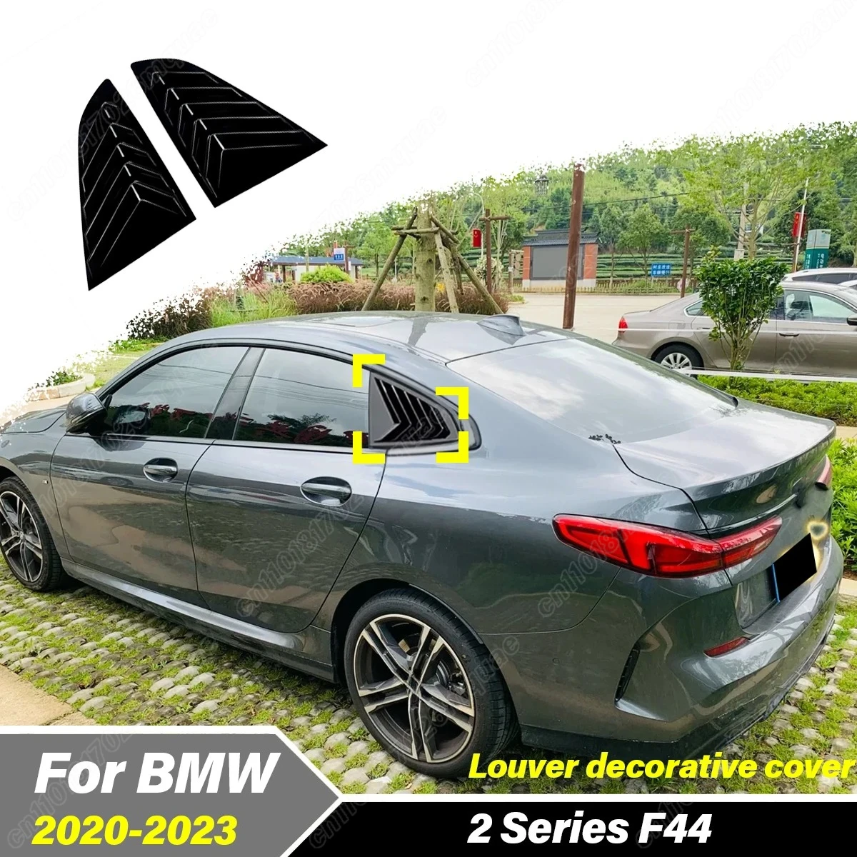 

Для BMW 2 серии F44 2020 2021 2022 2023, автомобильные задние солнцезащитные чехлы с обеих сторон, декоративные аксессуары для задней кузова