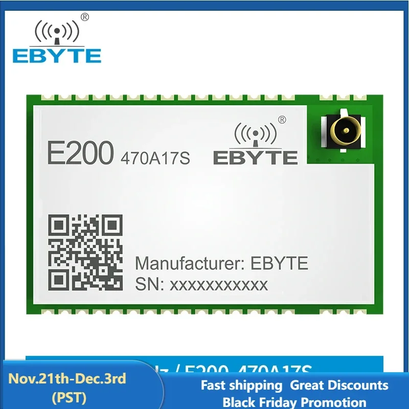 Audio Wireless Module UART Ebyte E200-470A17S Integrates Transceiver Small Size Mobile Communication Transmission Module