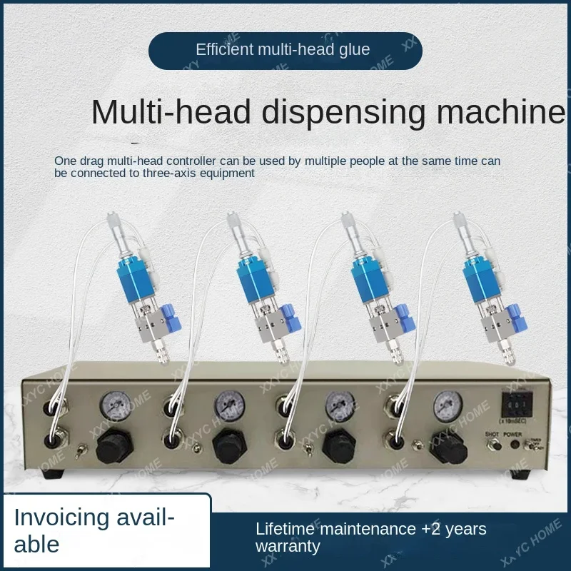 Semi-automatic dispensing machine controller Multi-head dispensing machine One-to-many three-head dispensing