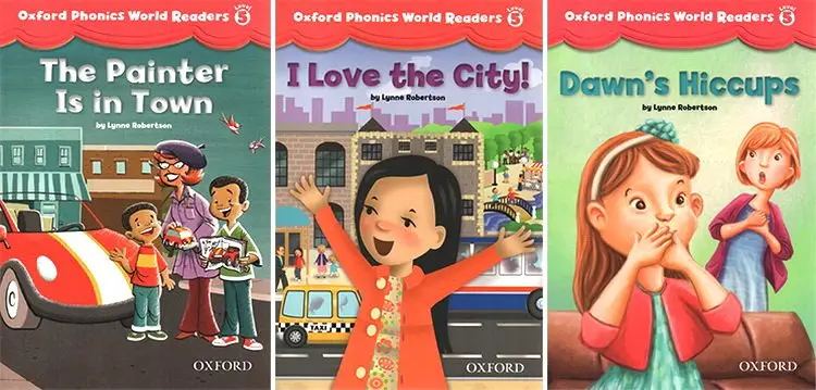World Readers Level 5 3-Book Set OPW English Original Kids English Learning Reading Books