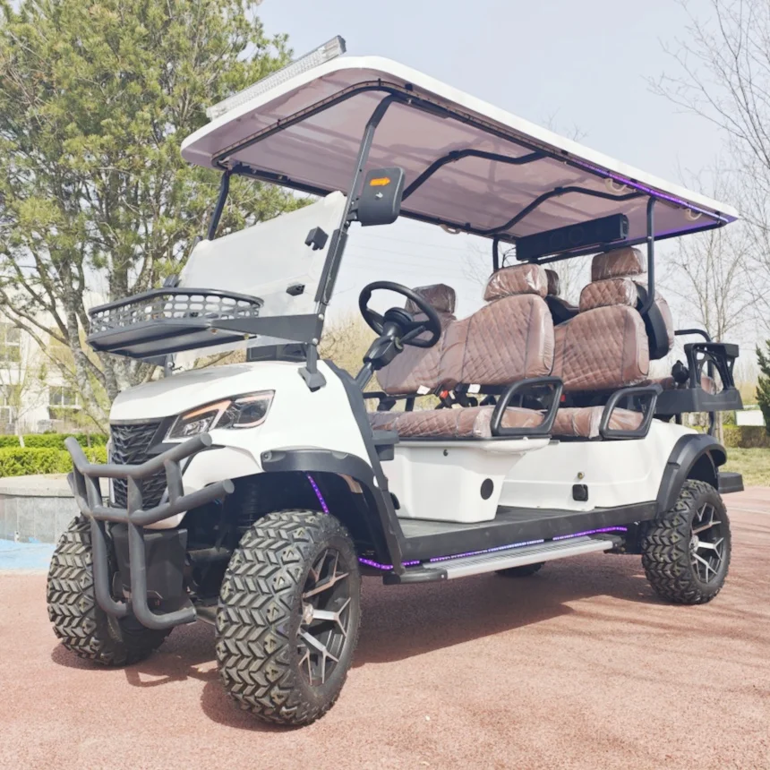 

New 60V/72V Lithium Battery Golf Carts Electric 2 4 6 Seater Street Legal Vehicles Adult Dedicated To Attractions