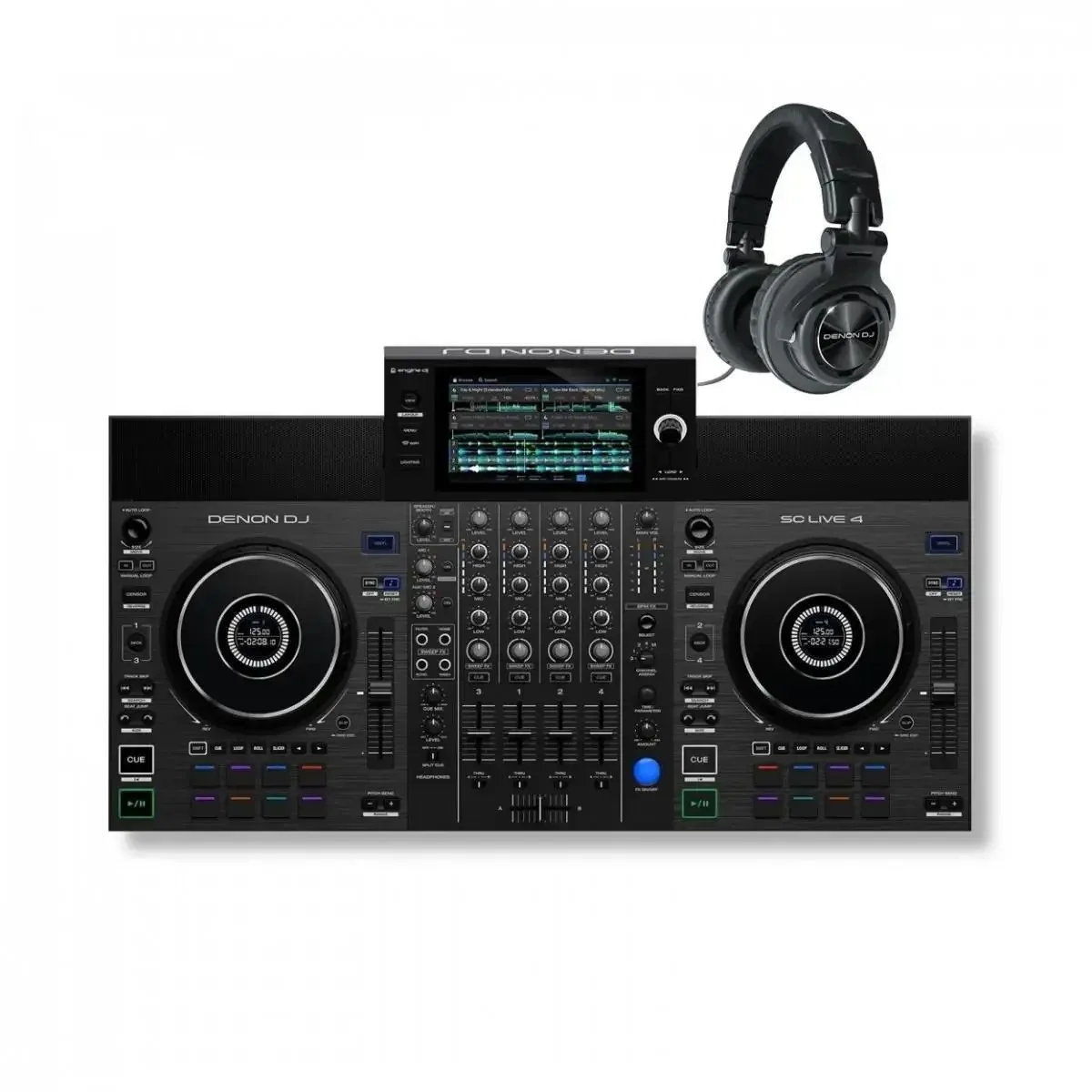 Denon DJ SLCLIVE4 번들(HP1100 포함) 여름 50% 할인