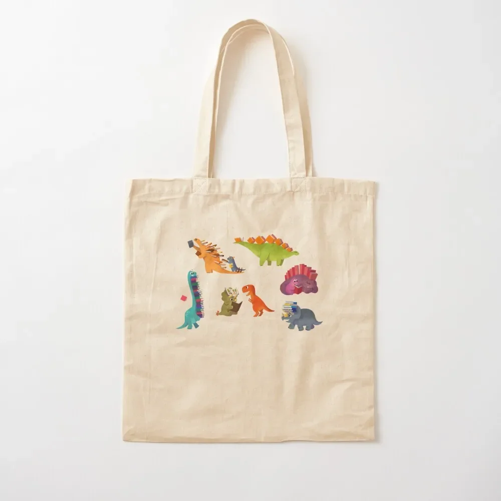 

BOOK DINOSAURS Tote Bag Eco bag ecological bags tote bag screen