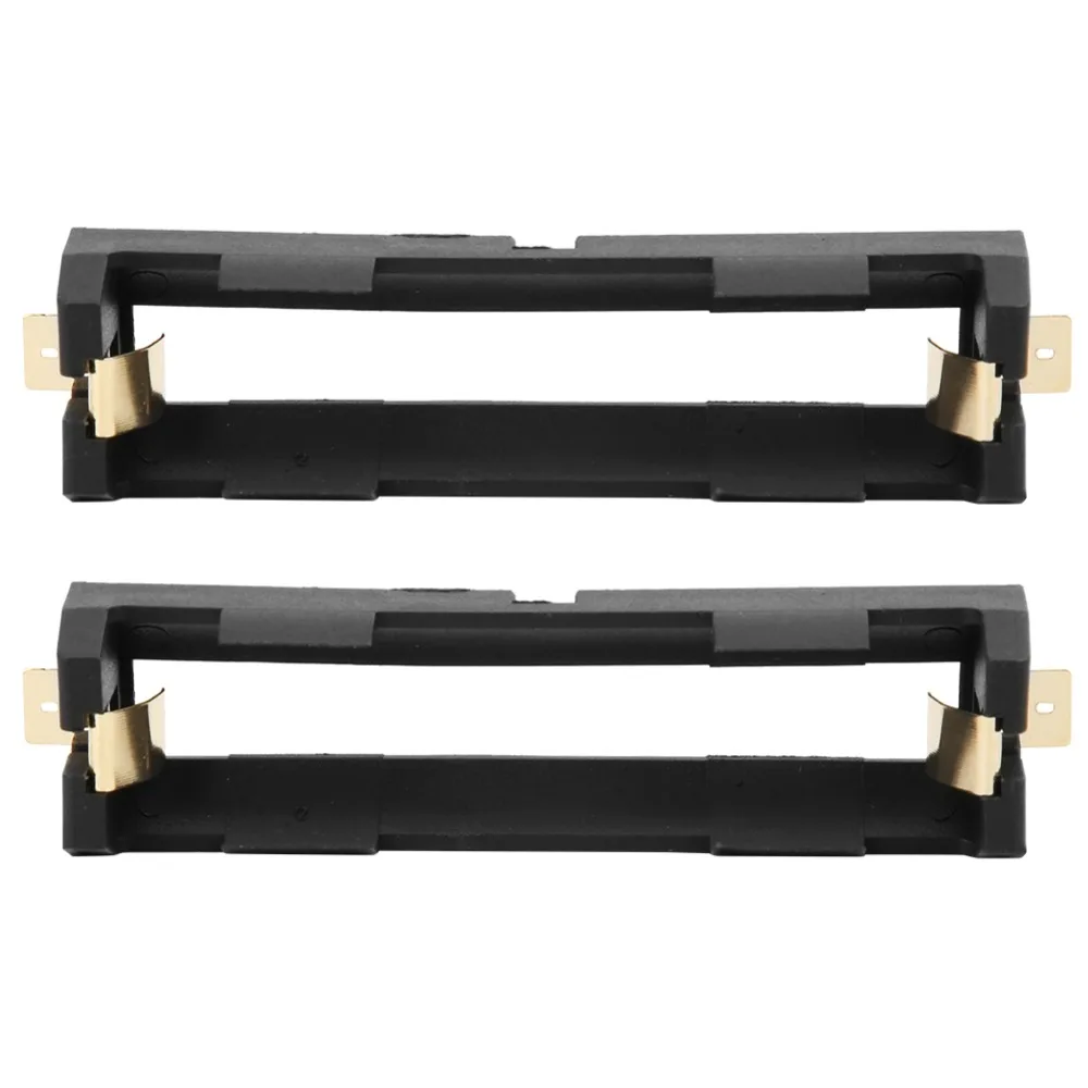 

5 шт., коробка-держатель для одной батареи, 77*20,8 мм, черный блок питания для зарядки, чехол для батареи SMD 18650, организация батареи