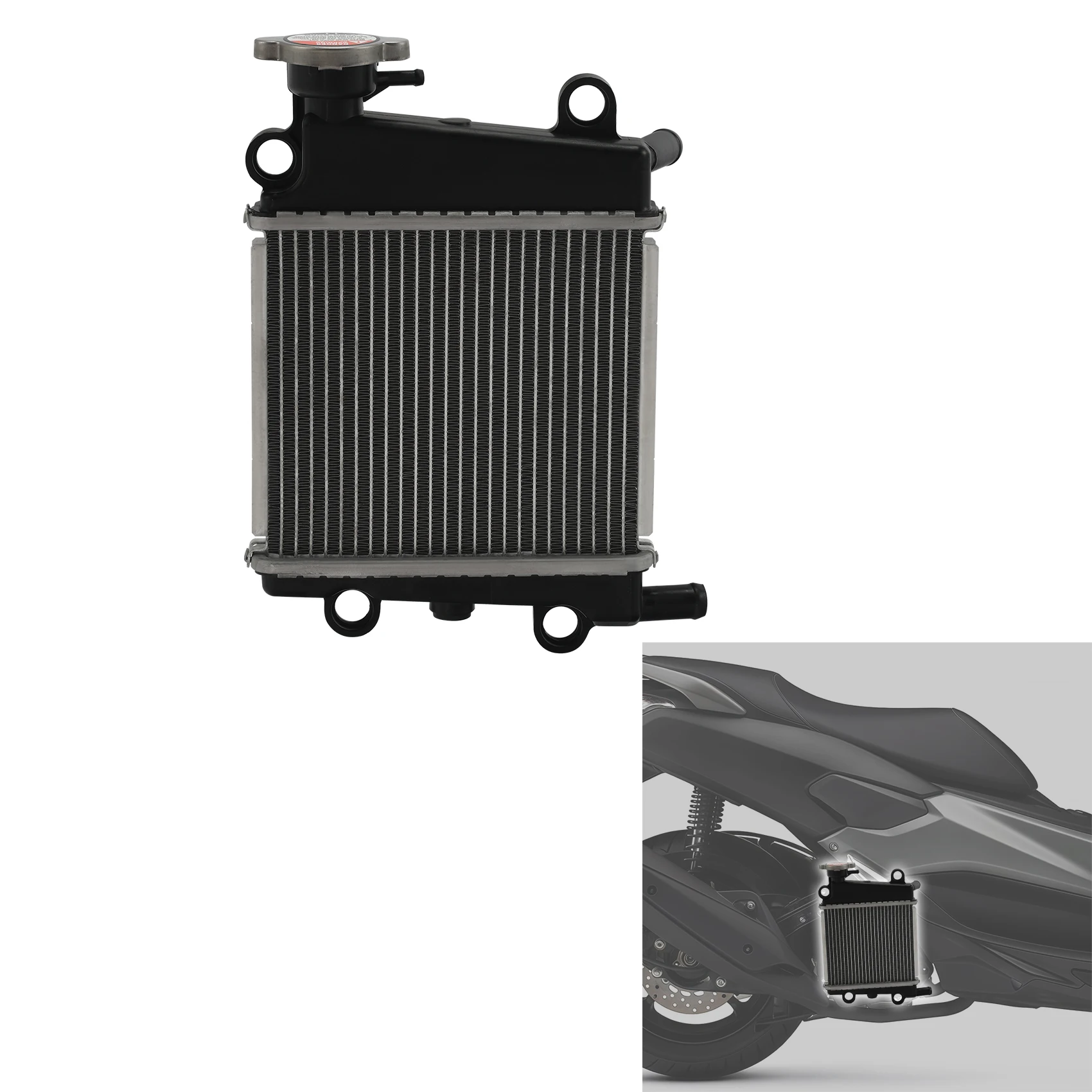 Radiator Cooler Cooling For Yamaha N-MAX NMAX 125/150/155 2017-2020 2019 2018 Motorcycle