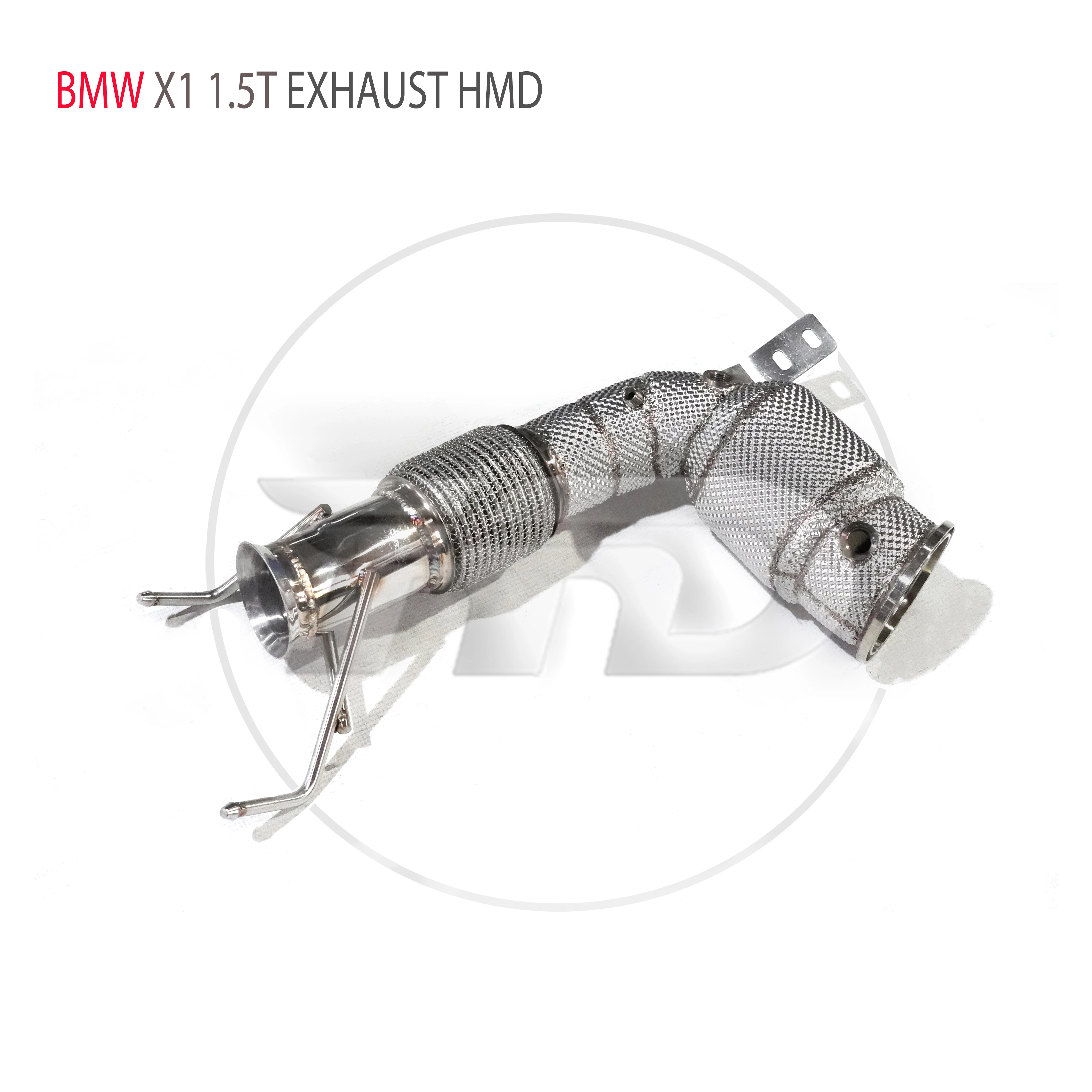 

HMD Car Accessories Downpipe for BMW X1 1.5T Exhaust System High Flow Performance With Heat Shiel