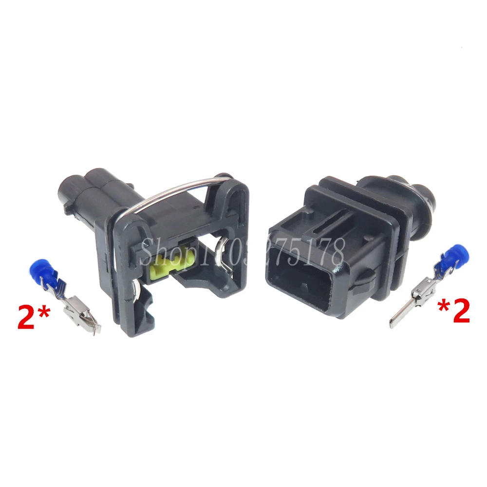 1 Set 2 Pin 368354-1 1928402448 106462-1 Automotive Fuel Injector Plug Car Temperature Sensor Wire Socket Auto Accessories