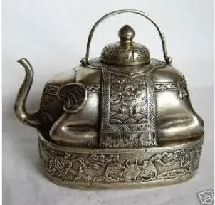 

teapot silver_elephant Tibet Collection Free shipping