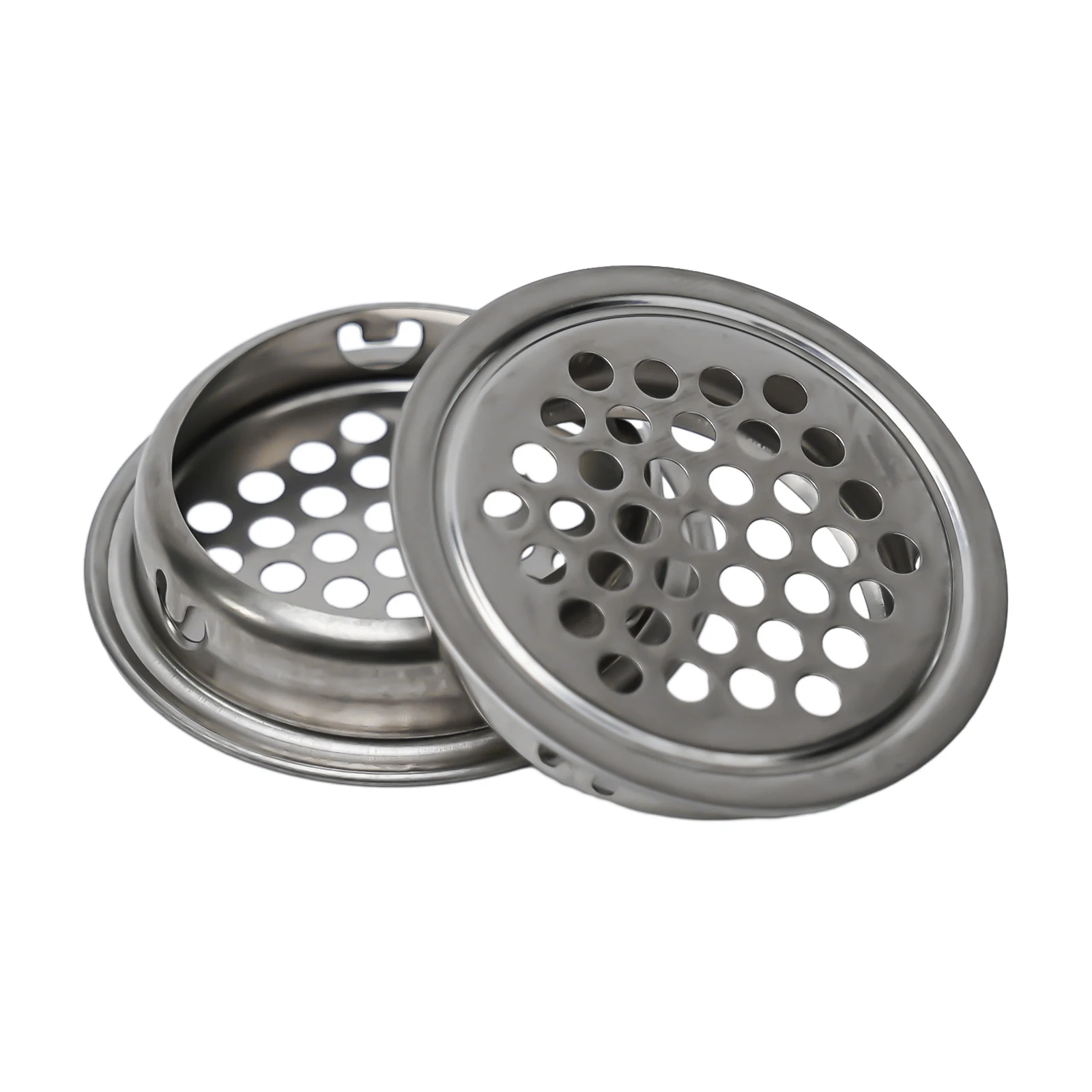 

20pcs Round Cabinet Air Duct Vent Steel Louver Mesh Hole Plug Decoration Cover Wardrobe Grille Ventilation Systems Diameter