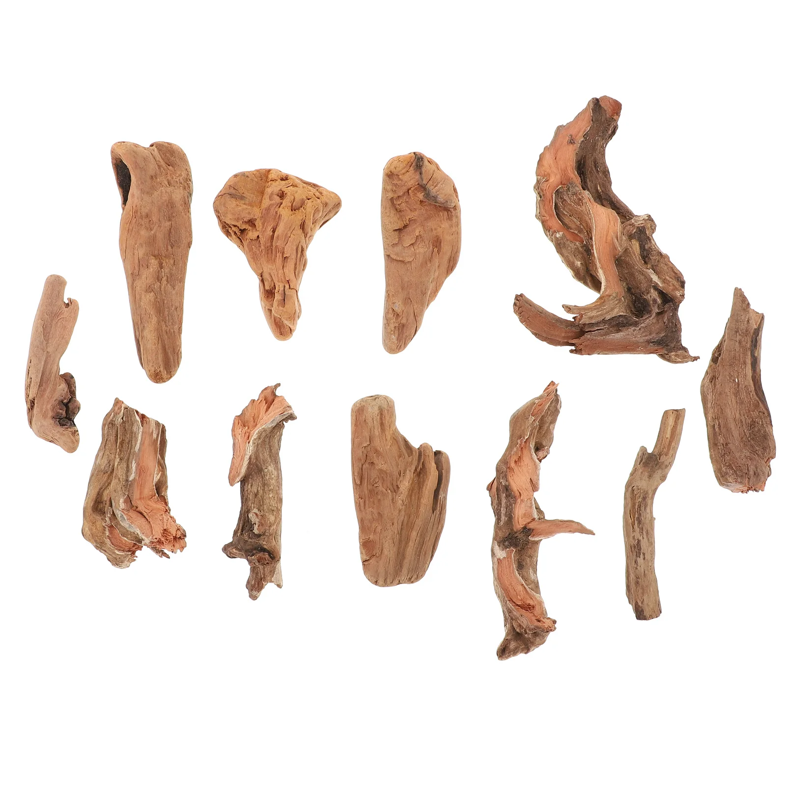 

10pcs Coral Aquatic Driftwood Decoration for Fish Tank Aquarium 9-14cm Natural Retro Water Quality Safe Home Office Pet Supplies