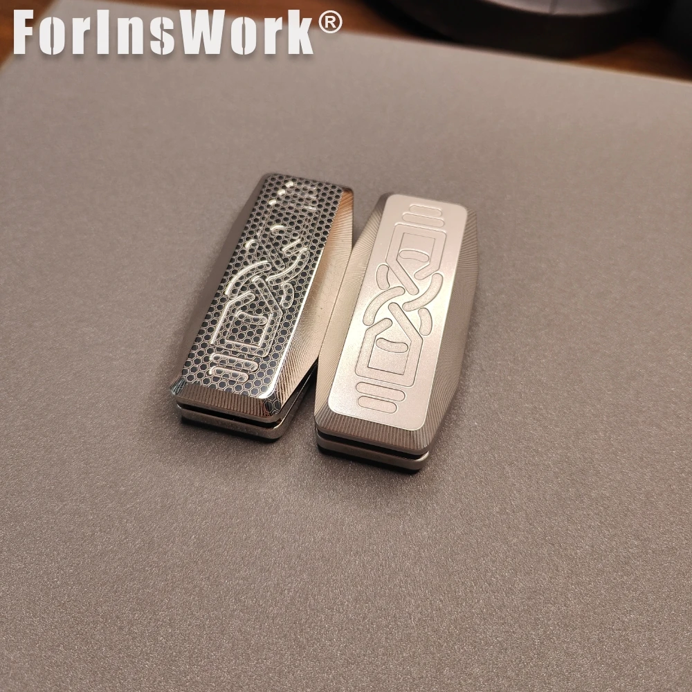 XULIE EDC PMMA YellowShuttle تململ المنزلق Ti-أورورا اللون المعادن ألعاب متململة ضد الإجهاد للبالغين لعبة حسية