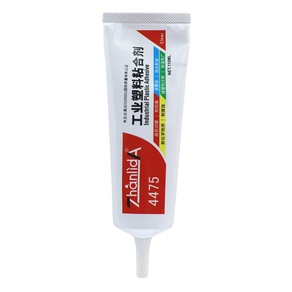 110ML Industrial Plastics Strong Glue PP/Polycarbonate/PVC/PE/ABS Ceramic Leather Wood Transparent Plastic Adhesive