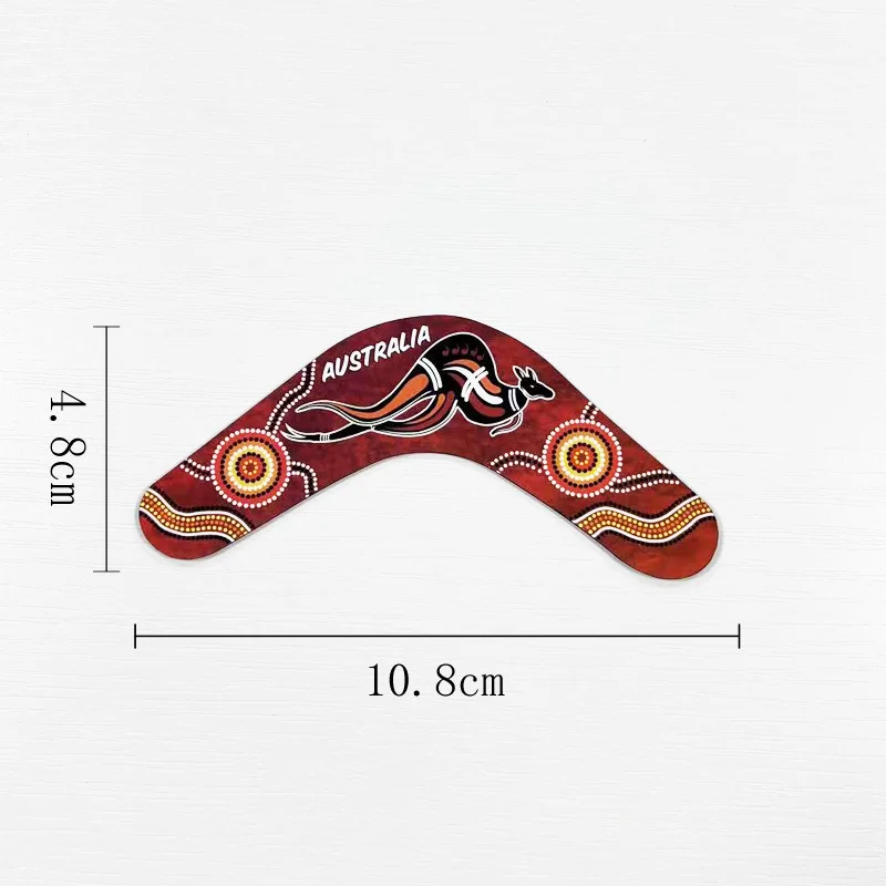 Australia Travel Souvenir Miękki magnetyczny magnes na lodówkę w kształcie kangura Boomerang Dekoracja domu Prezent Rzemiosło