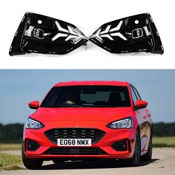 LED DRL Car Daytime Running Light Front Fog Lamps with Turn Signal Assembly Accessories For Ford Focus ST-Line 2019 2020 2021