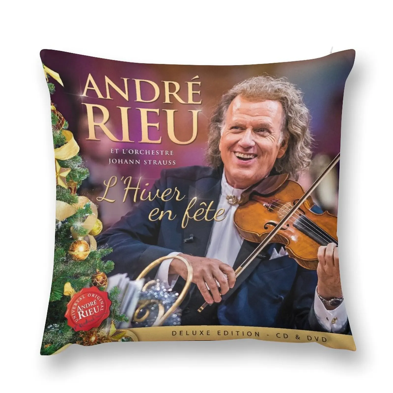 L'Hiver rieu en fete 5 warroe andre Throw Pillow Pillowcases Bed Cushions Christmas Covers For Cushions Cushions For Sofa pillow