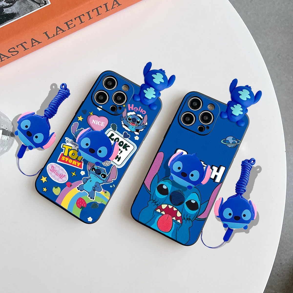 For Xiaomi Redmi 8 8A 9 9A 9T 9C 10 10A 10C 12 A1 A3 Note 7 8 9 9s 10 11 Pro POCO X3 M4 Ghostface Stitch Case With Holder Rope