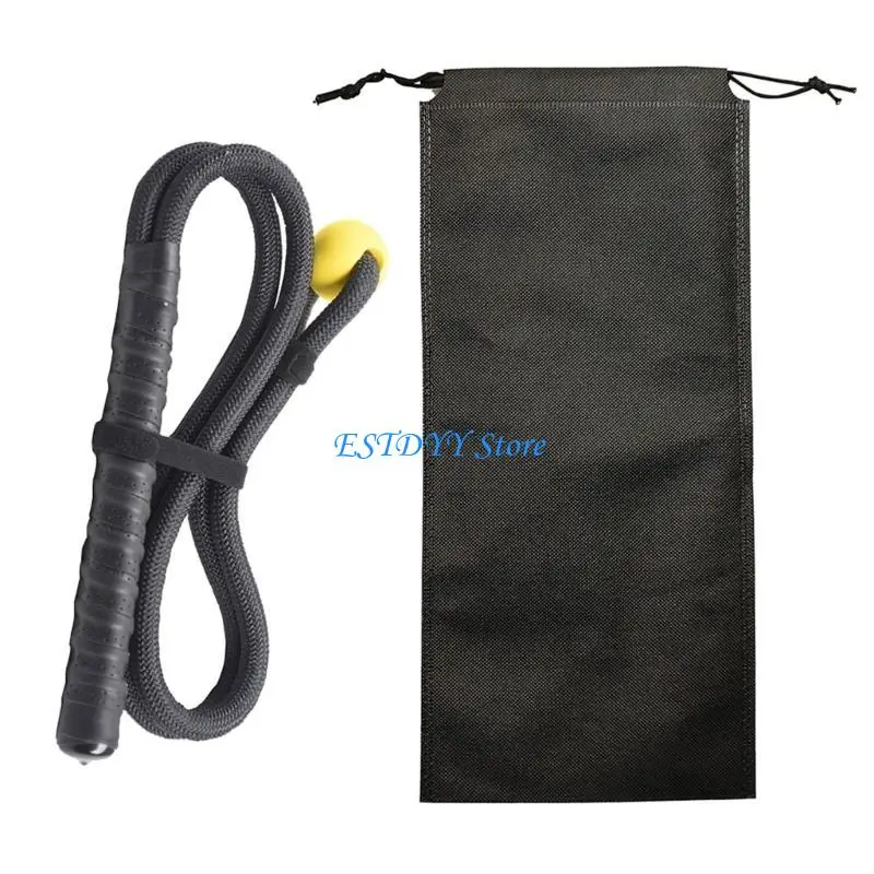 G6DE Golf Swing Practice Rope Indoor Golf Training Aids Exercise Rope Trainer Enduring