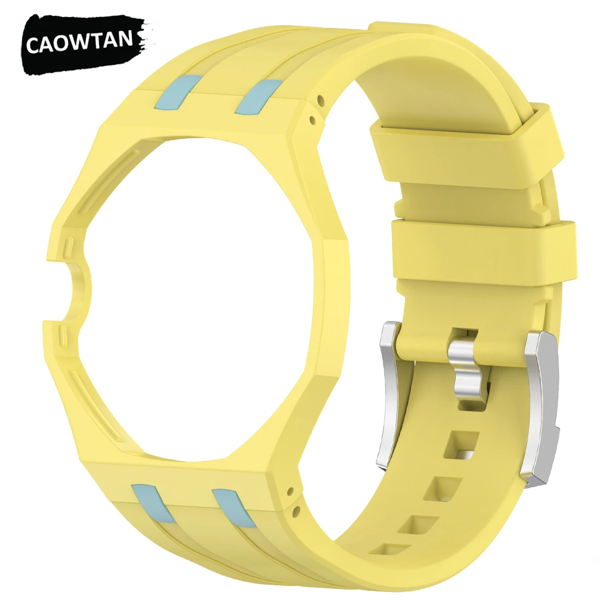PC Case+Silicone Strap for Swatch x AP Royal pop Pocket watch Changer to Wristwatch Integrated Modification Accessories