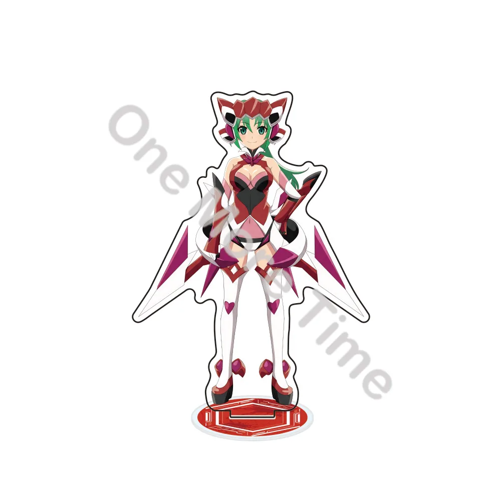 Anime Symphogear Acrylic Stand Figure Chibi Anime Standing Sign Model Plate Desk Decor Fans Gift Keychain