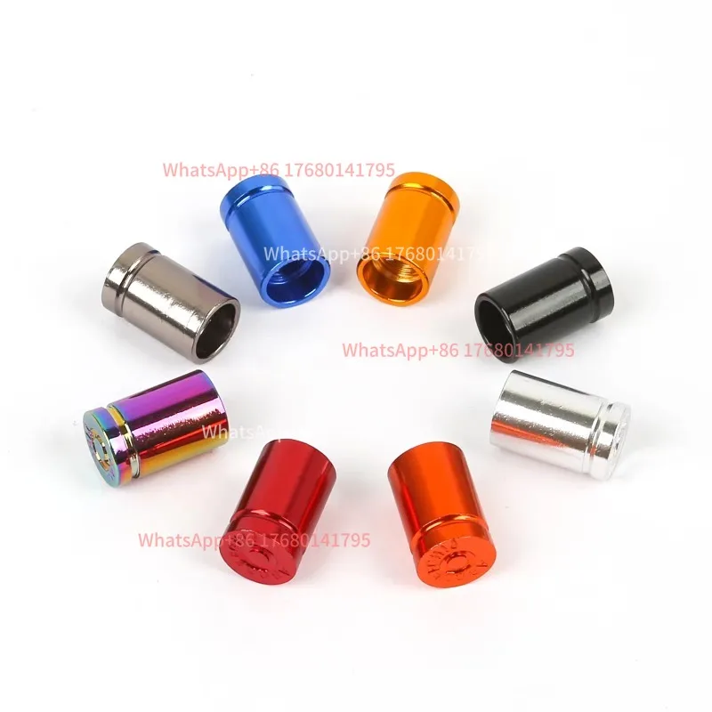 Creative Shell Aluminum Alloy Wheelchair Tire Valve Cap Dust‑Proof Rehabilitation Accessory