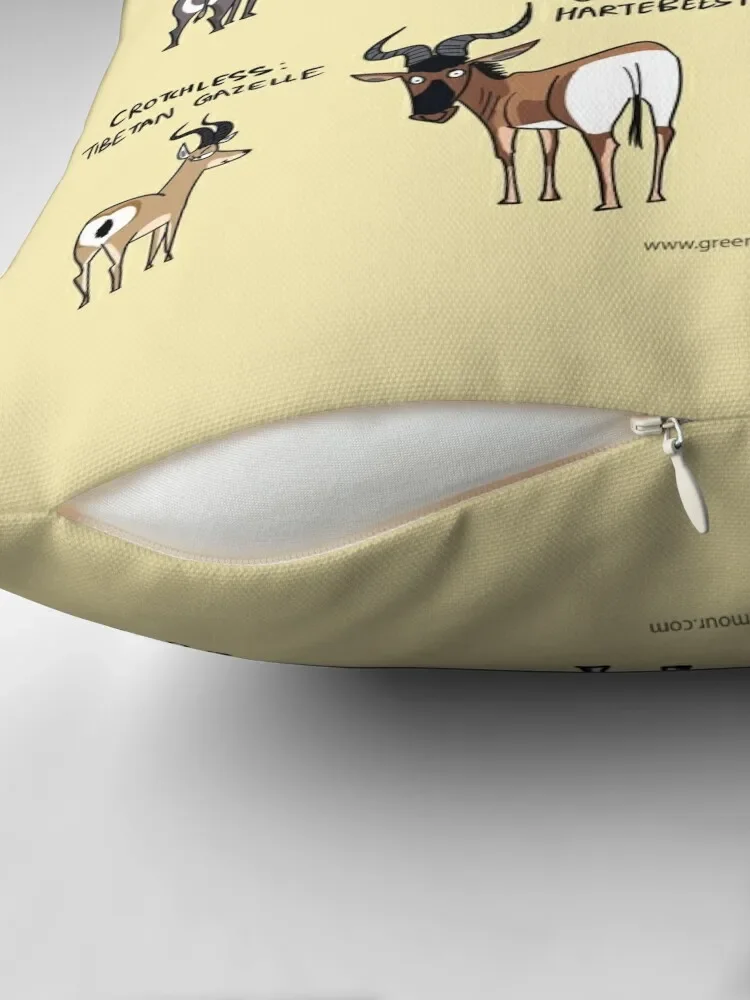 Antelope Underwear Throw Pillow ornamental pillows for living room Cushion Cover For Sofa pillow