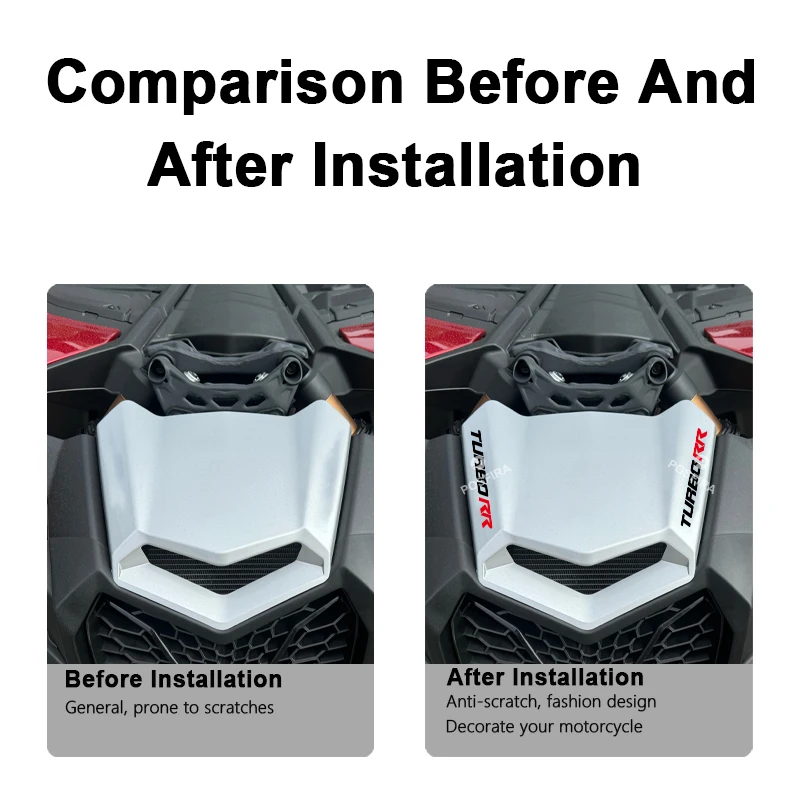 POSFIRA دراجة نارية ملصقات ملصق حائط من الفينيل ل Can Am CanAm Maverick X3 Turbo RR اكسسوارات Can-Am مقاوم للماء دراجة نارية ملصق