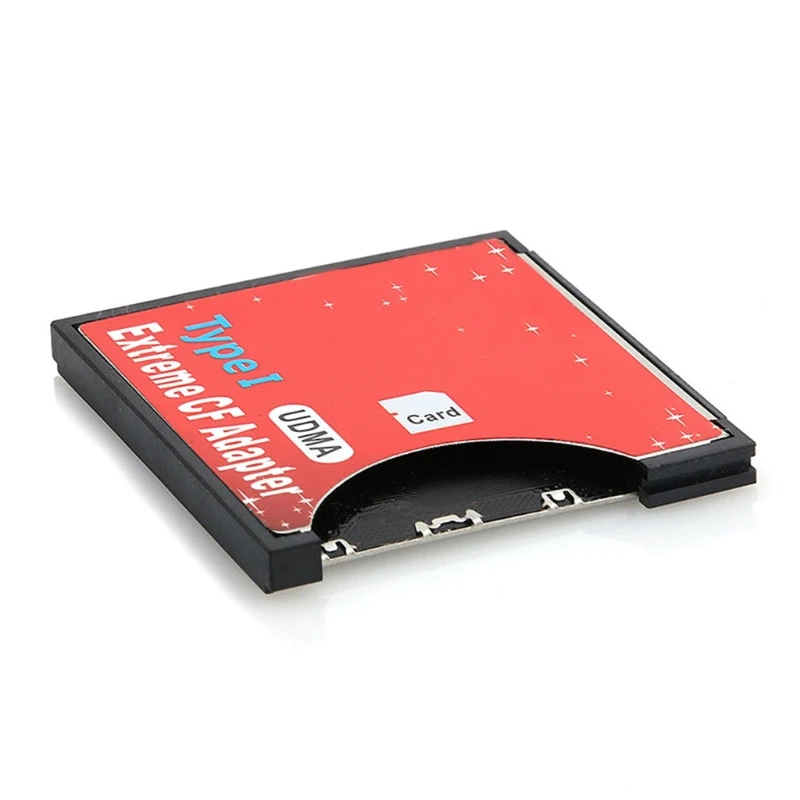 Adaptateur lecteur carte mémoire Micro-SD/SDXC vers Compact Type I à port unique