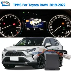 Forten Kingdom TPMS Tire Digital LCD Display Auto Security Alarm Tyre Pressure For Toyota Rav4 2019 2020 2021 2022