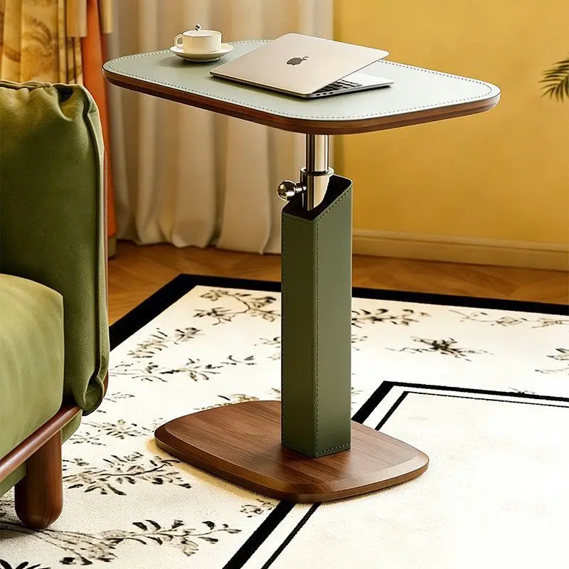 Sofa side table removable lifting computer desk bedroom bedside table wind living room modern simple storage corner table