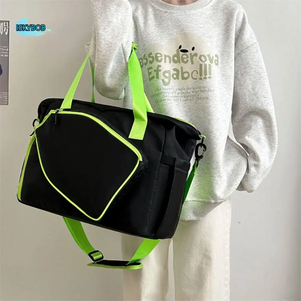 

Портативная сумка для теннисных ракеток, отделение для обуви, спортивная сумка для ракеток для пиклбола, большая вместительная сумка для тенниса для фитнеса