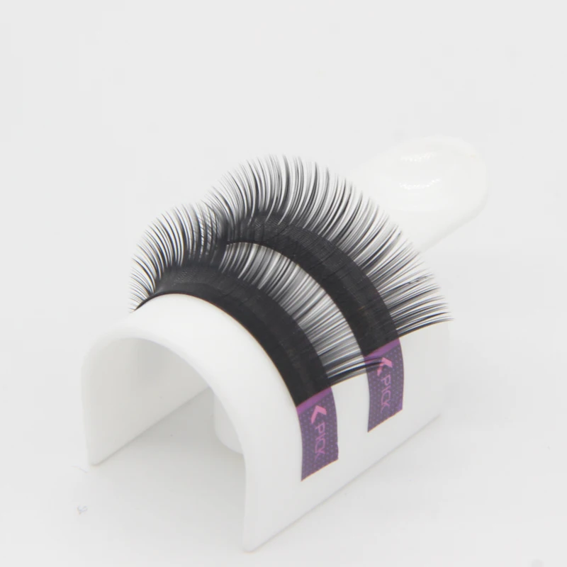 JADECOLIER 10 Tray/Lot High Quality Korea Silk Individual Eyelash Extension Hand Made Natural Long Artificial Fake False Eyelash