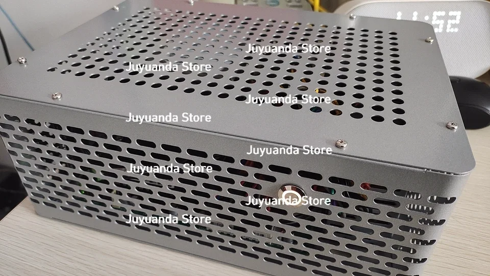 

Миниатюрный портативный настольный компьютер с малым корпусом, материнская плата 17*17, блок питания 1U