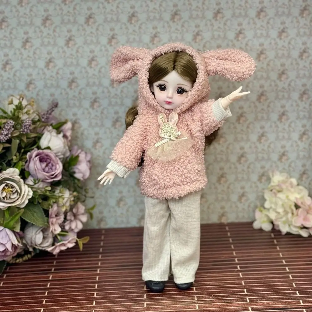 Bambola incernierata con vestiti 30 cm bambola BJD vestire 1/6 BJD giunti rimovibili bambola carina colorata 1/6 bambole Bjd regali per ragazze