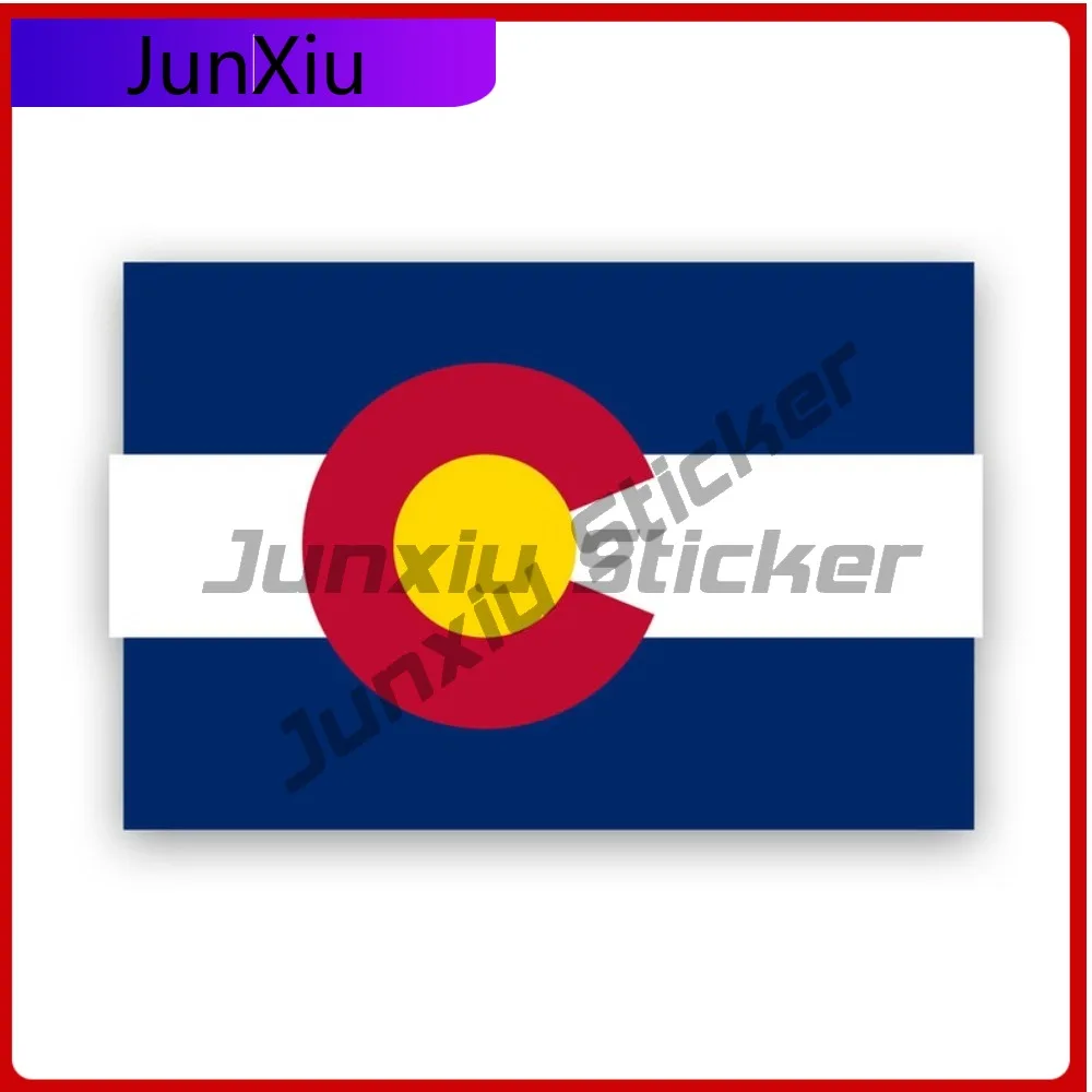 

Epic Colorado State Flag Sticker Uv Protected Decalsco Decal Sunproof Weather Resistant Designed For Truck Skateboard