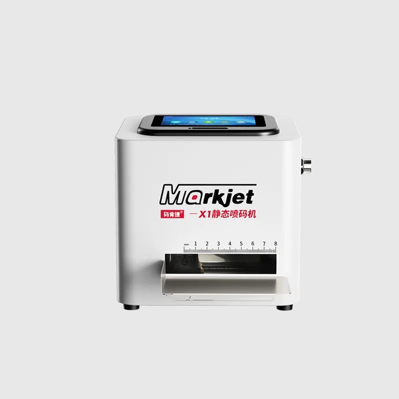 Willita X1 Static tabletop Inkjet Printer 12.7mm Intelligent Automatic Thermal Inkjet Printer Expiry Date Batch QR Bar Code Logo