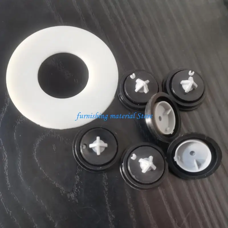 

Y5GD Multipurpose Toilet Tanks Inlet Valves Seal Diaphragm Craft from Sturdy Silicone for Long Time Use Leak Prevention