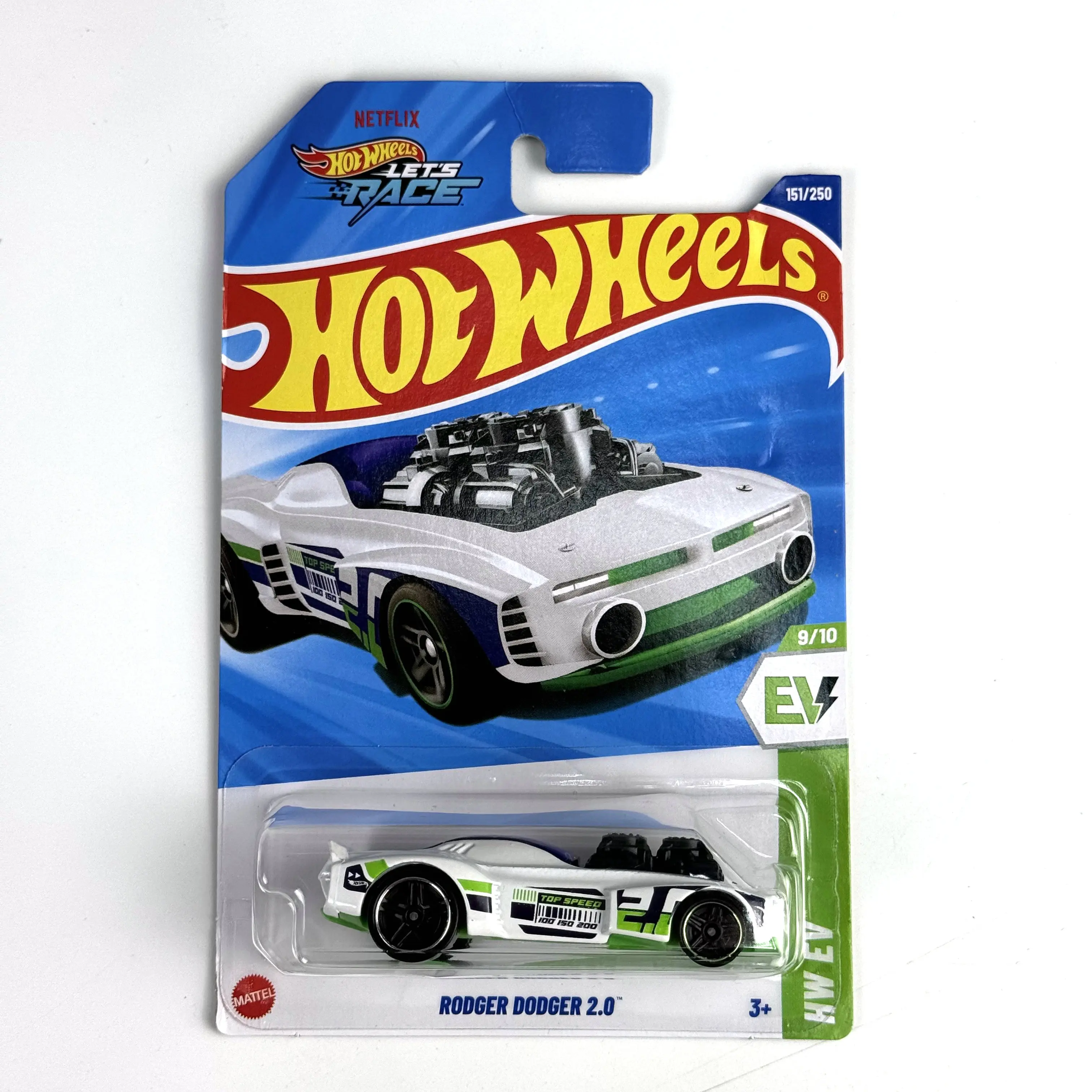 

2025-151 Hot Wheels Cars 2025F RODGER DODGER 2.0 1/64 Металлическая литая модель игрушечного транспортного средства