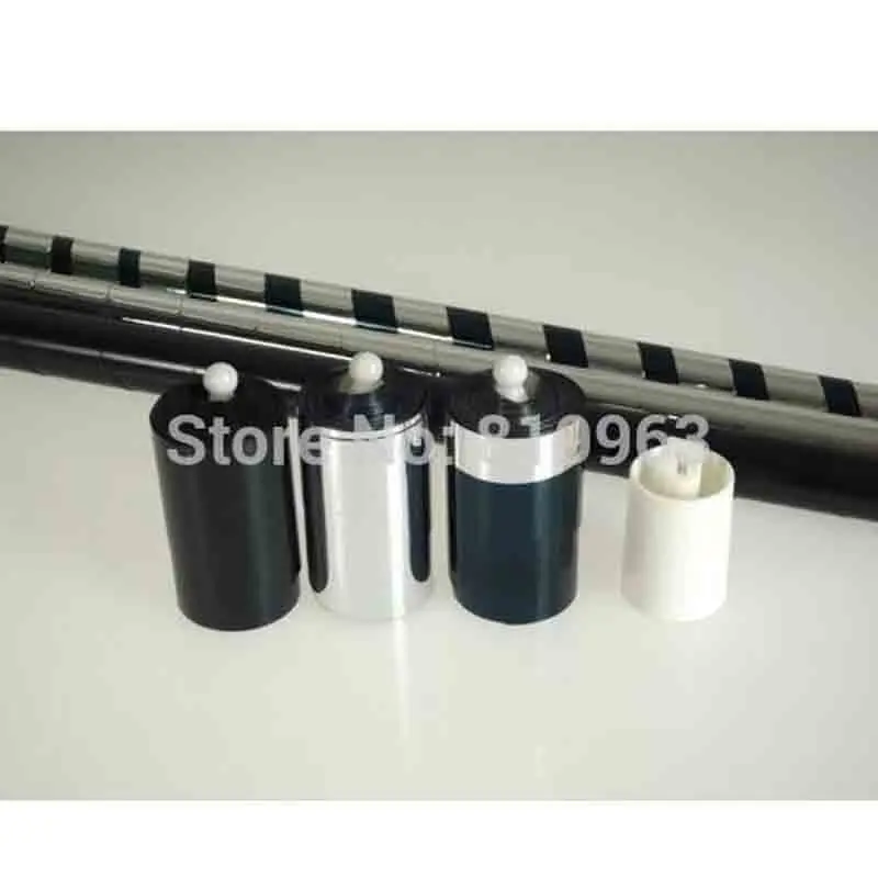 Triple Color Change Cane(Black+Silver+Black&Silver),Magic Trick,Accessories,Stage Magic Props,Close Up,Illusions,Magia Toys,Fun