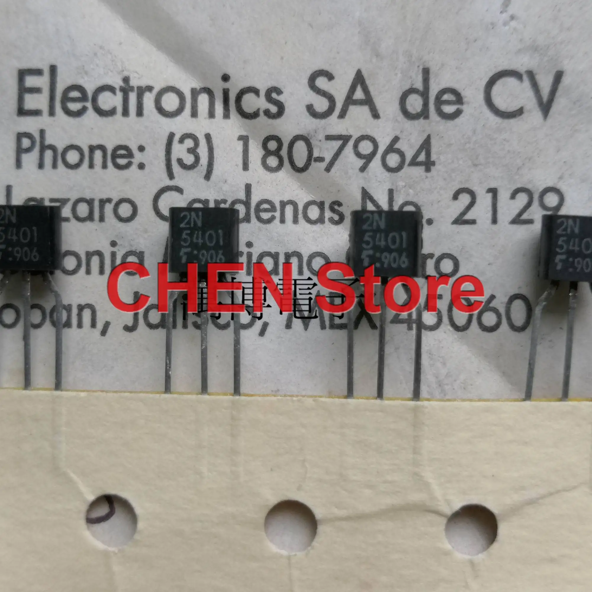 10PCS NEW Original 2N5401 TO-92 Transistor Audio Power Amplifier 5401 PNP Power Transistor