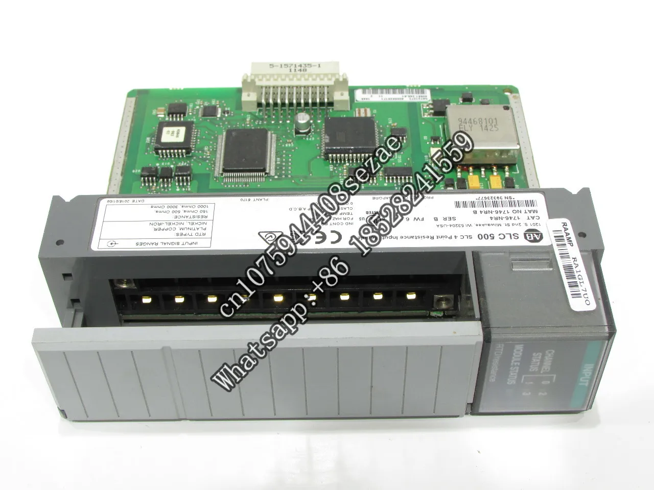 New 1746-NR4 SER B SLC 500 4 Point Resistance Input Module 1746NR4