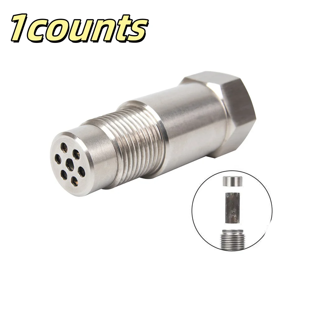 Oxygen Sensor Spacer Adapter,  Auto O2 Sensor Connector Adapter, Stainless Steel Automotive