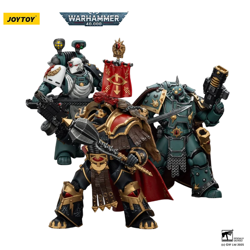 

In Stock 1/18 Scale JOYTOY Warhammer 40K HH Sons of Horus Cataphractii Praetor Legionary Apothecary JT02441 Action Figures