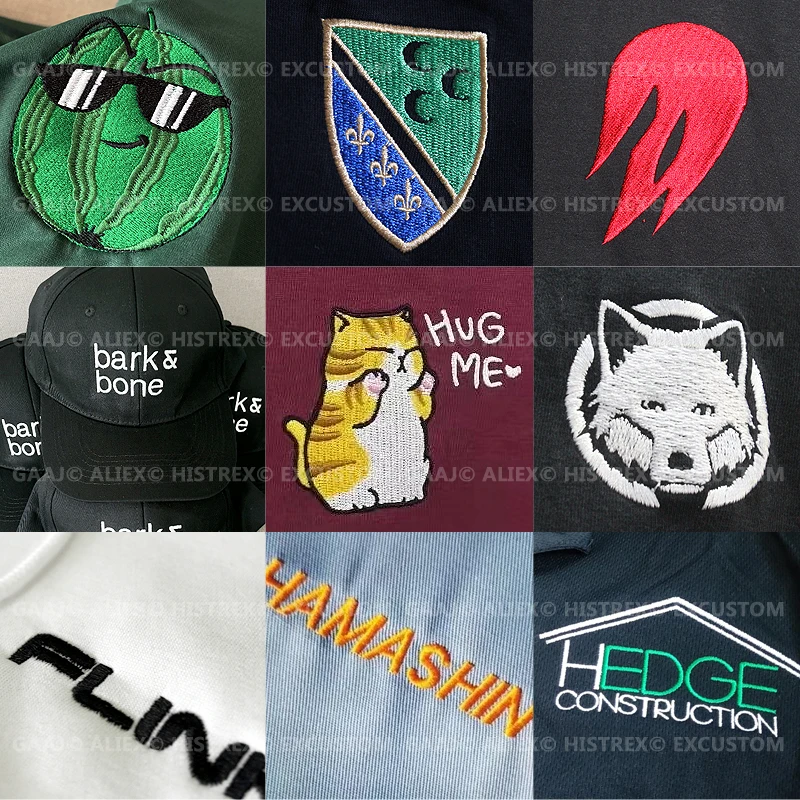 تي شيرت تطريز مخصص 100% قطن تي شيرت اصنع تصميمك الخاص شعار العلامة التجارية الشركة الفريق الحيوانات الأليفة الحيوانات الشعار الرجال النساء تي شيرت القمصان ملابس ذات جودة هدايا مخصصة 200 جرام/متر مربع 7 أونصات - علامة #3