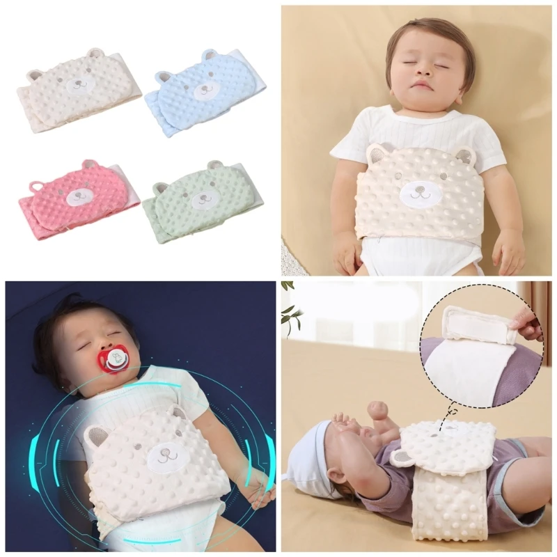 Baby Umbilical Cord BellyBand Newborns BellyBelt Infant Colic Relief Tummy Wrap Belly Protector for Upset Stomach A2UB